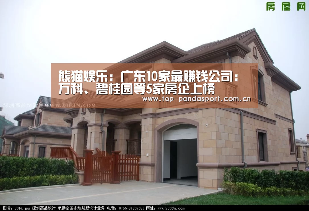 熊猫娱乐:广东10家最赚钱公司:万科、碧桂园等5家房企上榜(图2) 熊猫体育平台